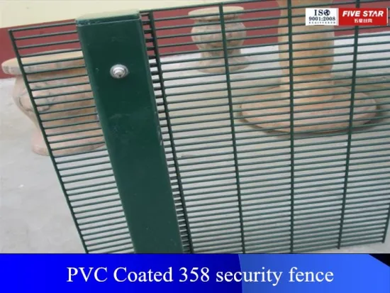 China supplier PVC coated high security prison fence/358 fence panel