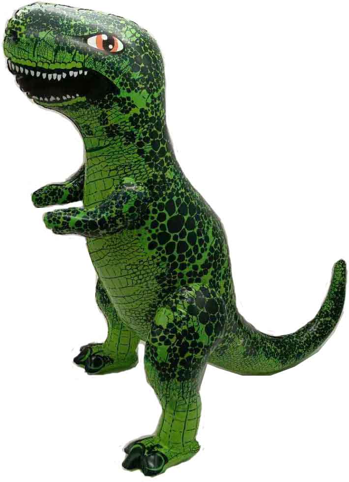 Juguetes de animales de PVC inflables de dinosaurio para niños