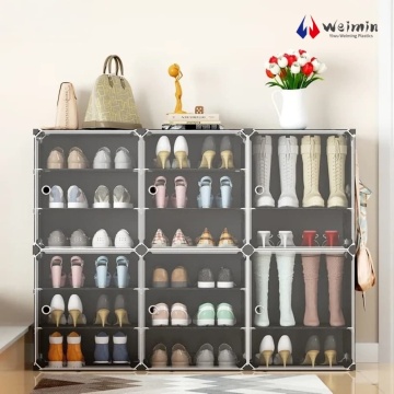 Unit Penyimpanan Sepatu Pintu Masuk Modern