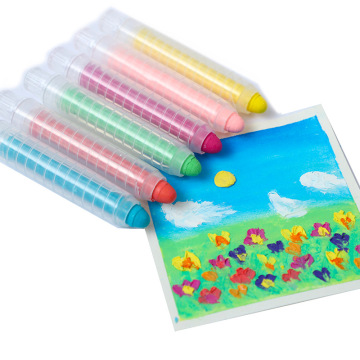 Custom Logo Dust-Free Colored Chalk Set for Office Teaching and Graffiti Color Painting
