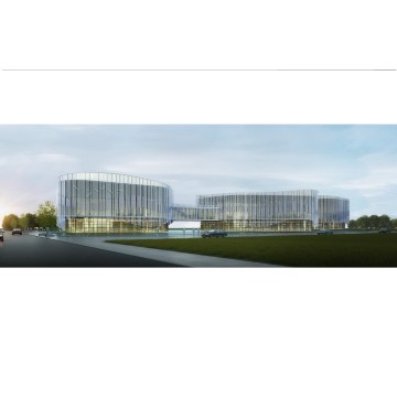 Proyecto de construcción de taller de parque industrial sanitario