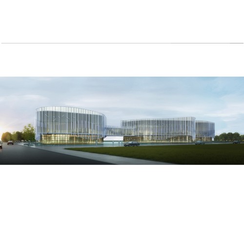 Proyecto de construcción de taller de parque industrial sanitario