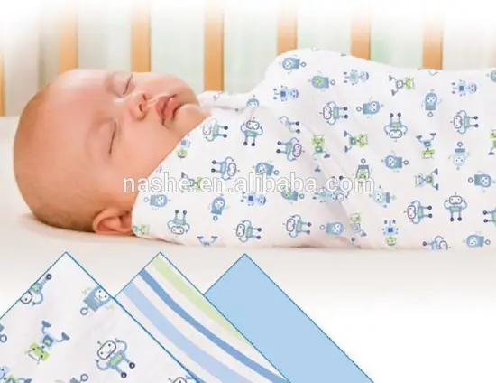 100% Cotton Baby Muslin Swaddle Blanket Wrap / muslin swaddle /cotton muslin swaddle blanket