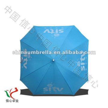 square advertising umbrella in 8 panels