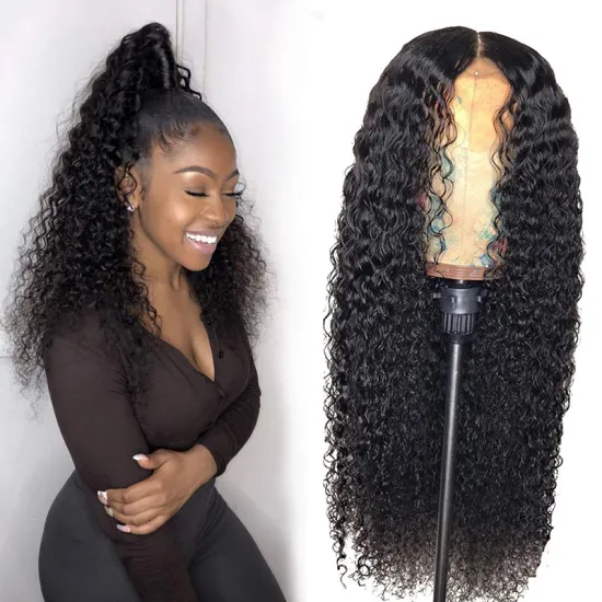New Design 360 Full Lace Vendor Ombre Burgundy Blonde Topper Short Human Hair Wig