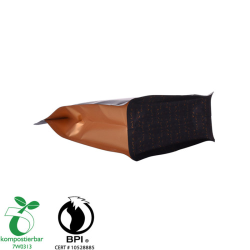 Good Quality Aluminium Foil Block Bottom Pouch For Coffee Beans Packing