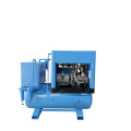 एयर टैंक के साथ 15 किलोवाट 8 बार इंटीग्रेटेड एयर कंप्रेसर