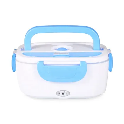 Electric 2-in-1 Food Grade Plastic Heating Rice Storage Lunch Box