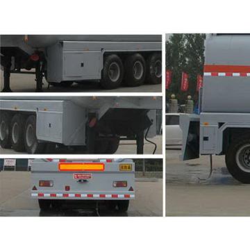 Flammable Liquid Transport Tanker Semi Trailer