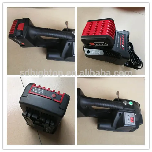 high tension PET polyester strap tool battery powered electric manul hand trapping tool