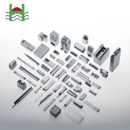 Stamping die for precision mold parts assembly