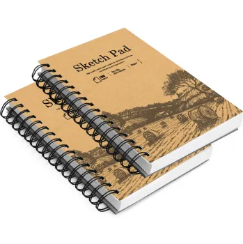Customized 9x12 Inch Hardcover Sketch Book