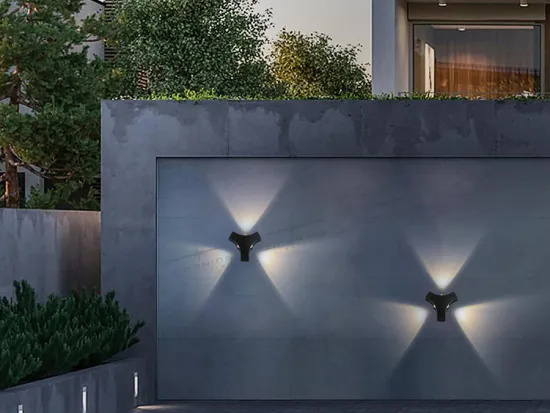 Outdoor Modern Aluminum Waterproof IP55 Wall Mounted Lamp