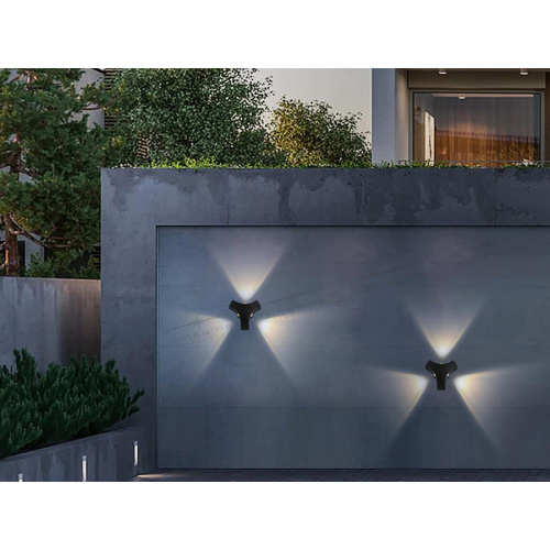 Outdoor Modern Aluminum Waterproof IP55 Wall Mounted Lamp