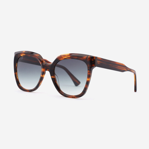 Square Classic and Dimensional Acetate Unisex Sunglasses