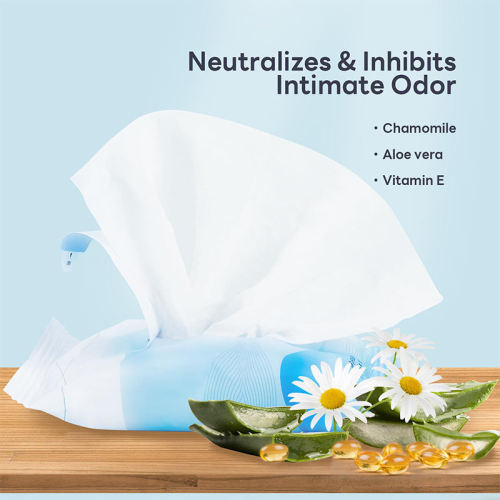 Khăn lau khử mùi vùng kín tùy chỉnh dành cho phụ nữ