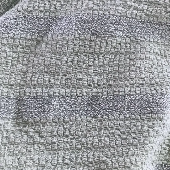 Stripe Big Repeat Jacquard Knit