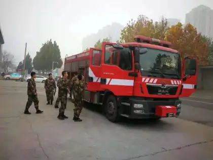 Brand New Arrival MAN CAFS foam fire truck