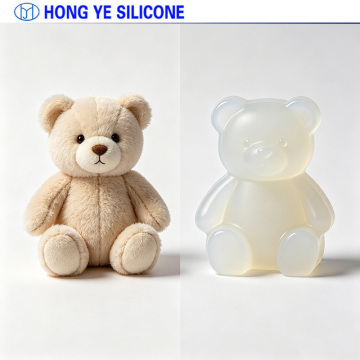 Heat stable silicone for heavy industrial casting
