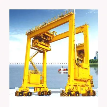 China Container Loading Rubber-Tyred Gantry Cranes Portal
