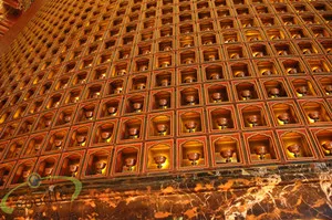 Niche for buddha,buddha wall