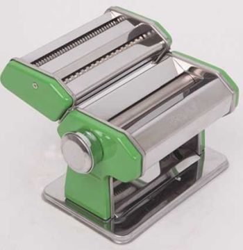 Versatile 180mm Detachable Blue Manual Classic Pasta Making Machine For Fettuccine