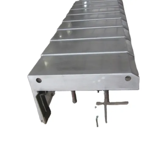 Steel Plate Telescopic Cover for CNC Machines