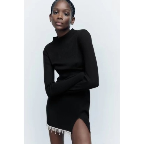 Robe de pull bodycon hivernal pour femmes