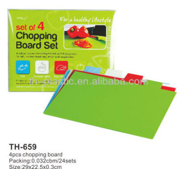 4pcs chopping board