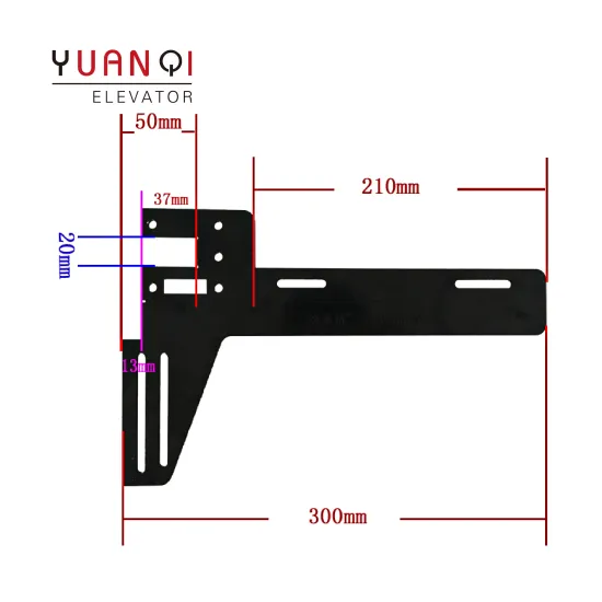 Elevator Guide Rail Alignment Gauge