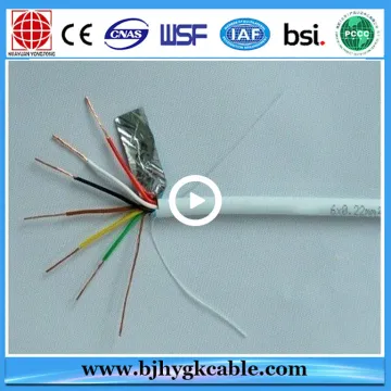 electric stranded power fire alarm cable