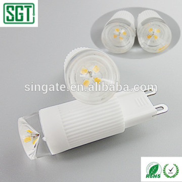 85 265v ceramic smd3030 led high lumen dimmable g9 halogen replace 100w led bulb lamp bulb