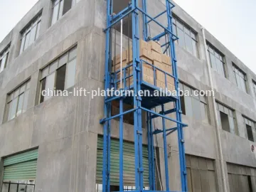 Hydraulic guide rail electric floor lift/ motorcycle stair lift