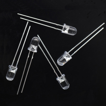 5mm LEDピンクの超明るいラウンドトップクリア