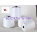 100% Polyester Yarn 60/2 RAW WHITE