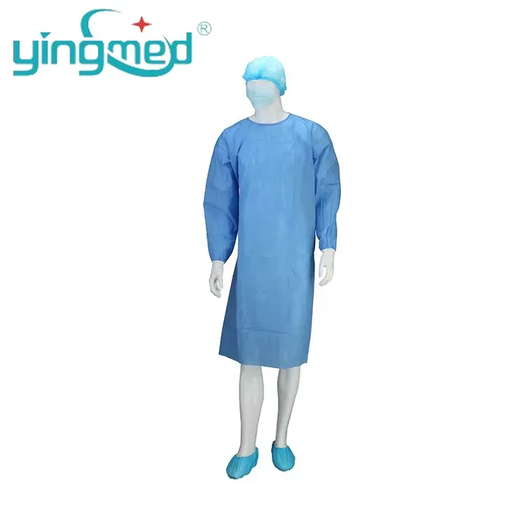 FDA CE Certified Surgical Isolation Gown and Face Mask