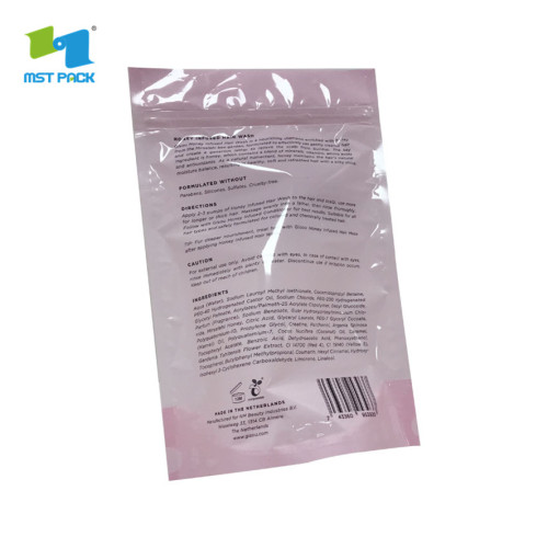 Heat Seal cornstarch biodegradable Plastic Packaging with your own logo