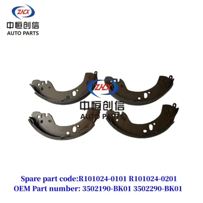 Rear brake shoes for changan Honor S