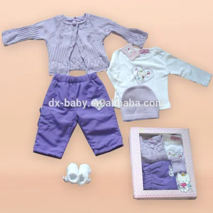2016 Angel cat baby gift set sweater Angel cat baby clothes(Angel cat authorized production)