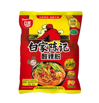 Sichuan Food Rice Noodles Spicy Starch Noodles