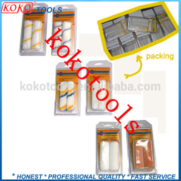 blister card packing 100mm 2 mini paint roller