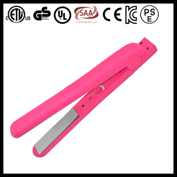 100-240V swivel cord led titanium 1 inch flat iron with CETL CE ROHS approval
