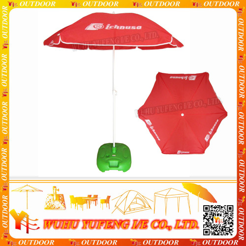 Promotional custom windproof mini folding beach umbrella
