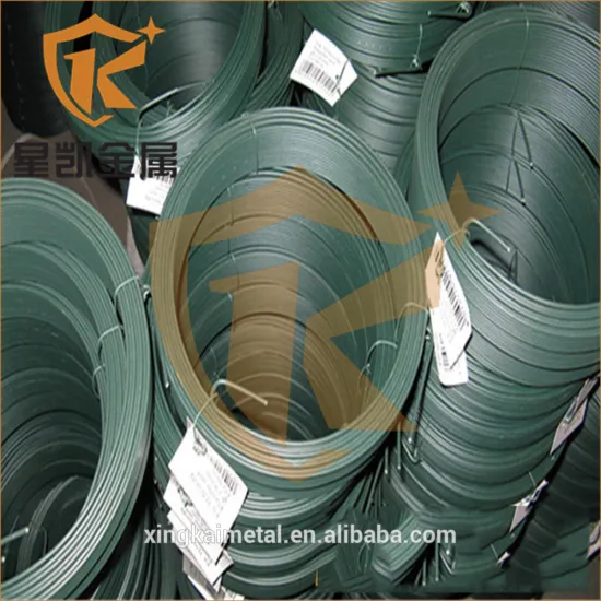 1.0mm PVC Coated Tie Wire pvc coated iron wire for fence wire