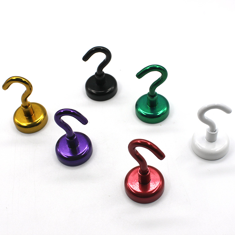 Neodymium magnet hooks