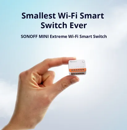 Sonoff MiniR4 Smart Home 2-Way Control Module - Extreme Wi-Fi Smart Switch