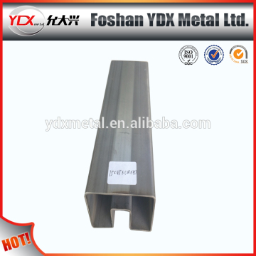 Big 201# Stainless Steel Single Slot Hollow Pipe