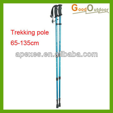 W05-A1 Aluminum three Sections Telescopic Trekking Pole
