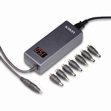 120W Laptop AC Adapter with 100 to 240V, 50/60Hz Input and 12 to 24V Output Voltage