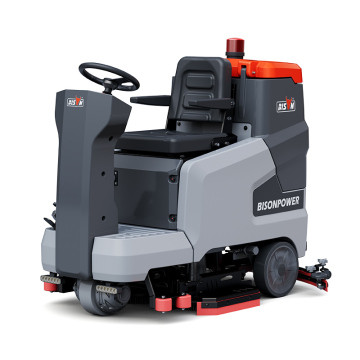 Bison Ride-On Driving Floor Scrubber